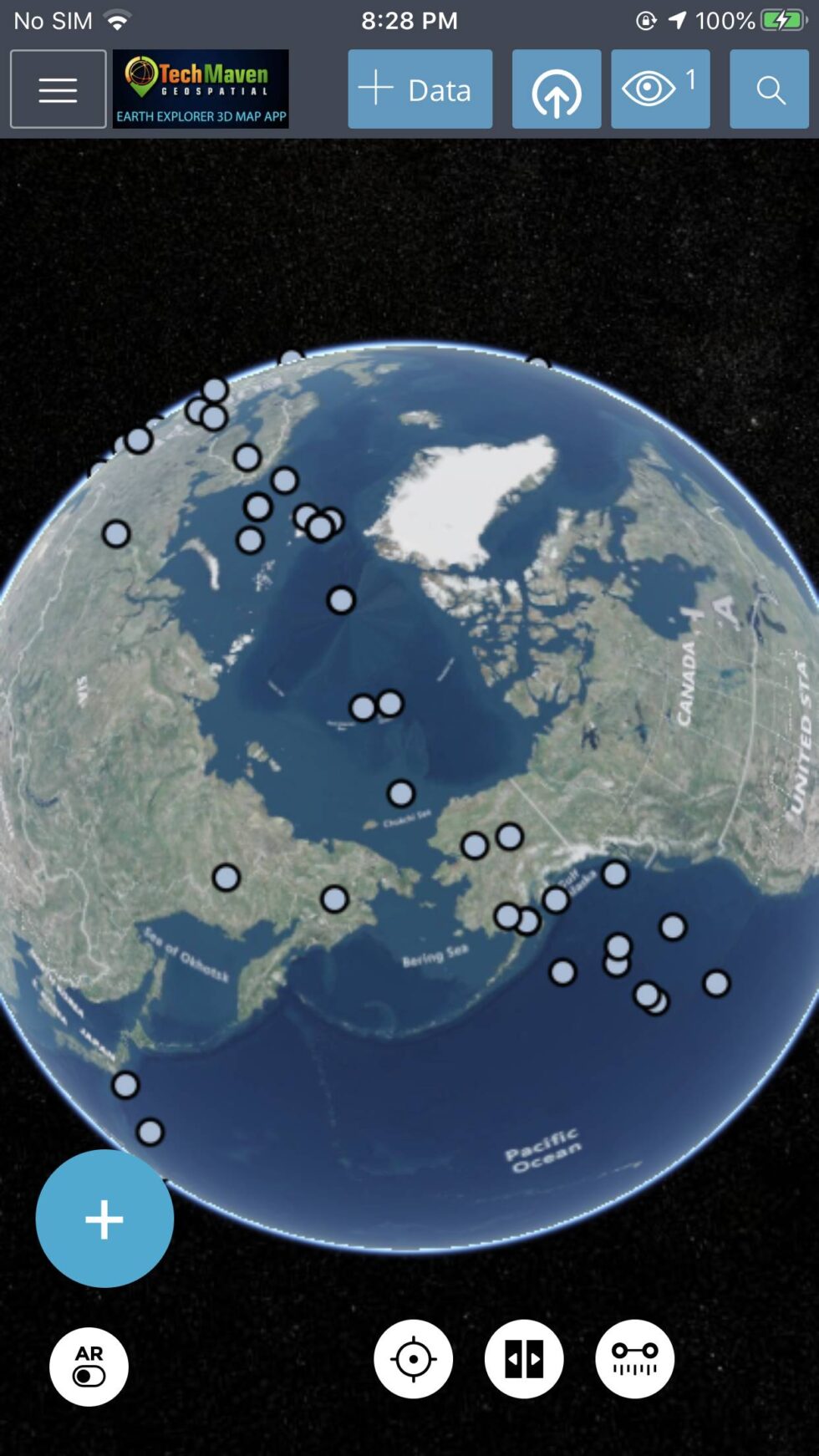 Web Feature Services (WFS) Data | Earth Explorer 3D Map App